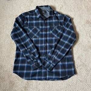 Report Collection Blue Long Sleeve Button Down Shirt
